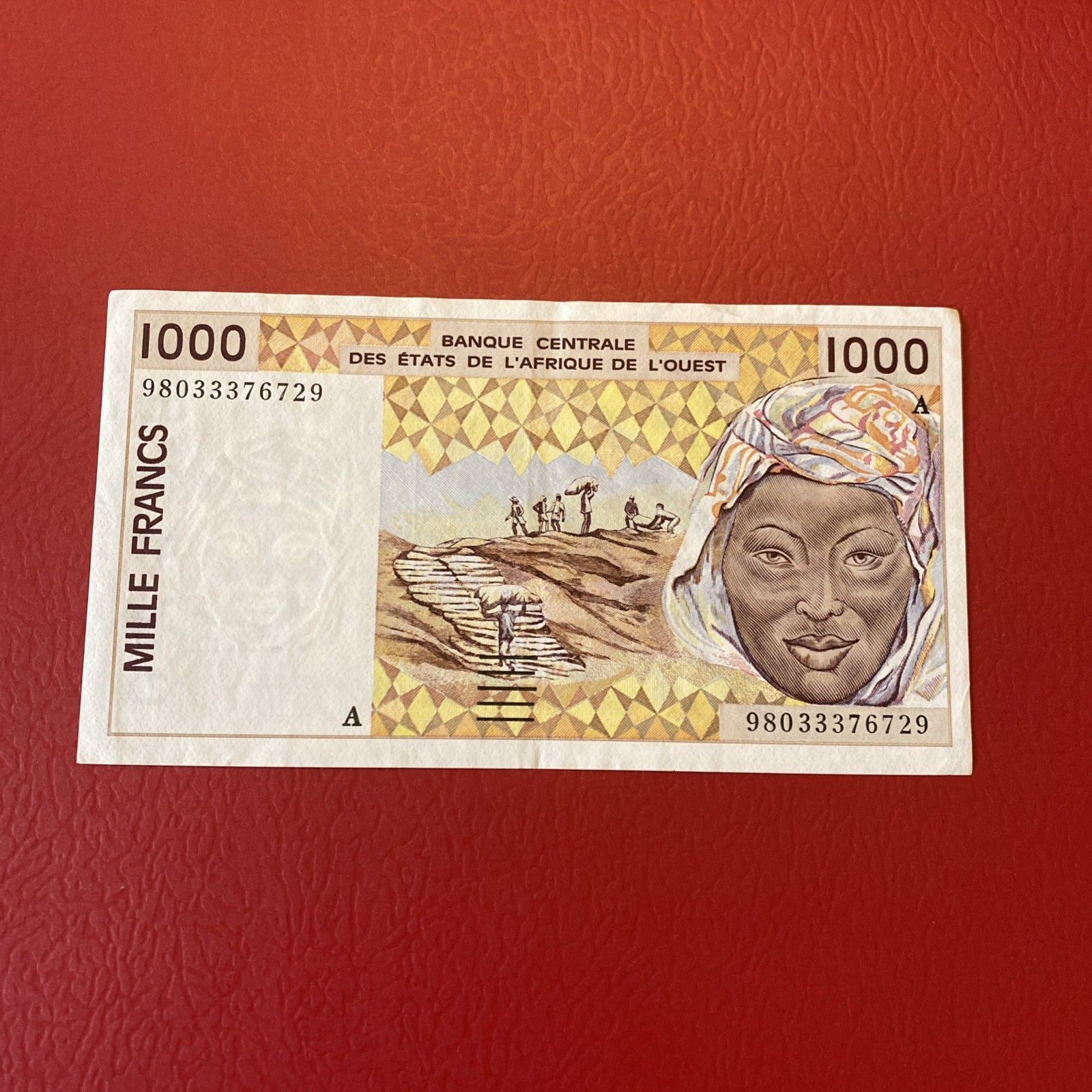 West Africa- 1000 Francs-1998