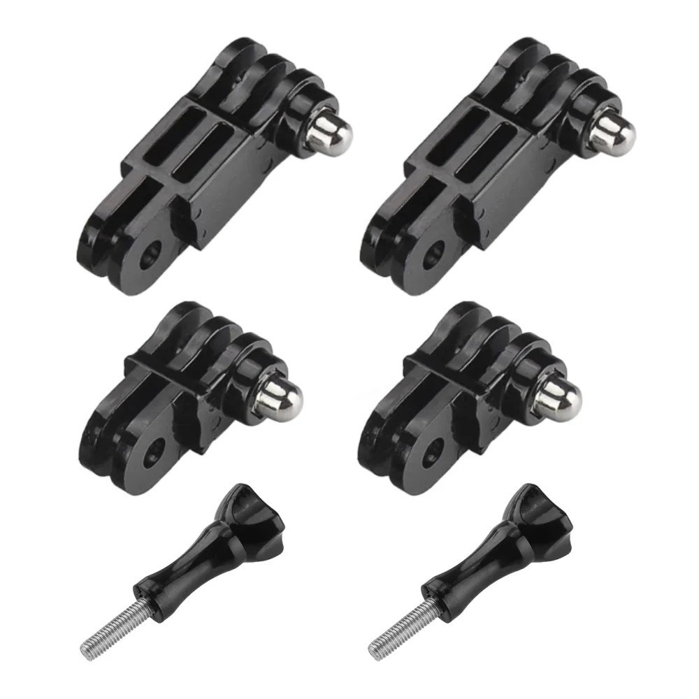 Long & Short Adjust Arm Straight Joints Mount For Gopro Hero Session  (6Pcs)