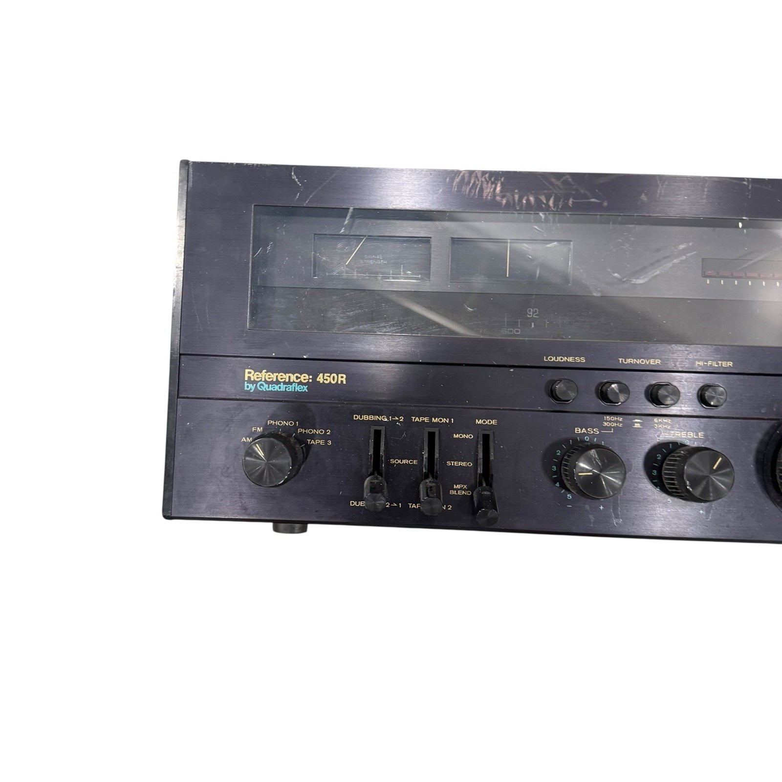 Reference 450R By Quadraflex Stereo Receiver Working Well GUC