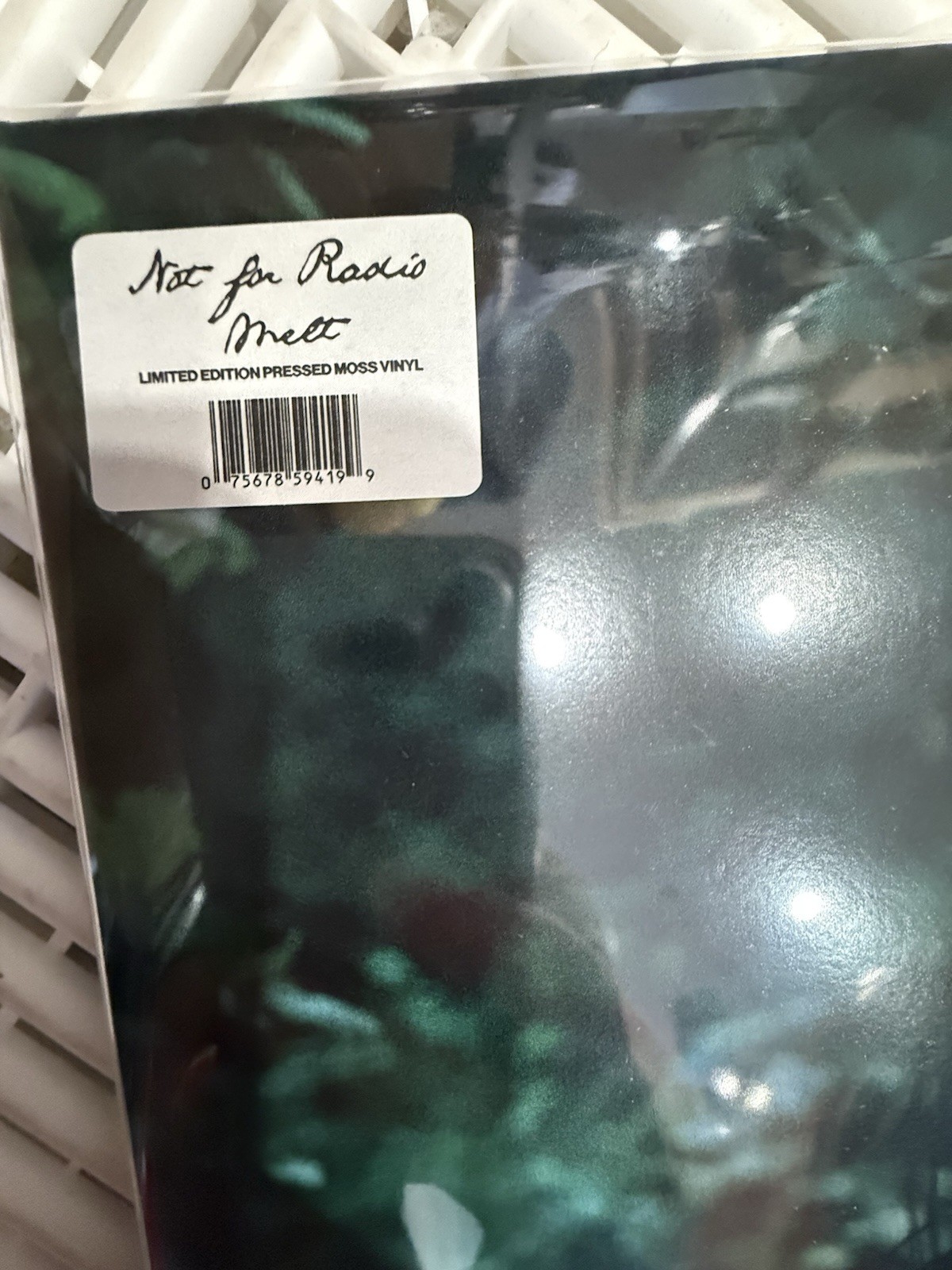 Not For Radio - Melt Moss Filled Vinyl