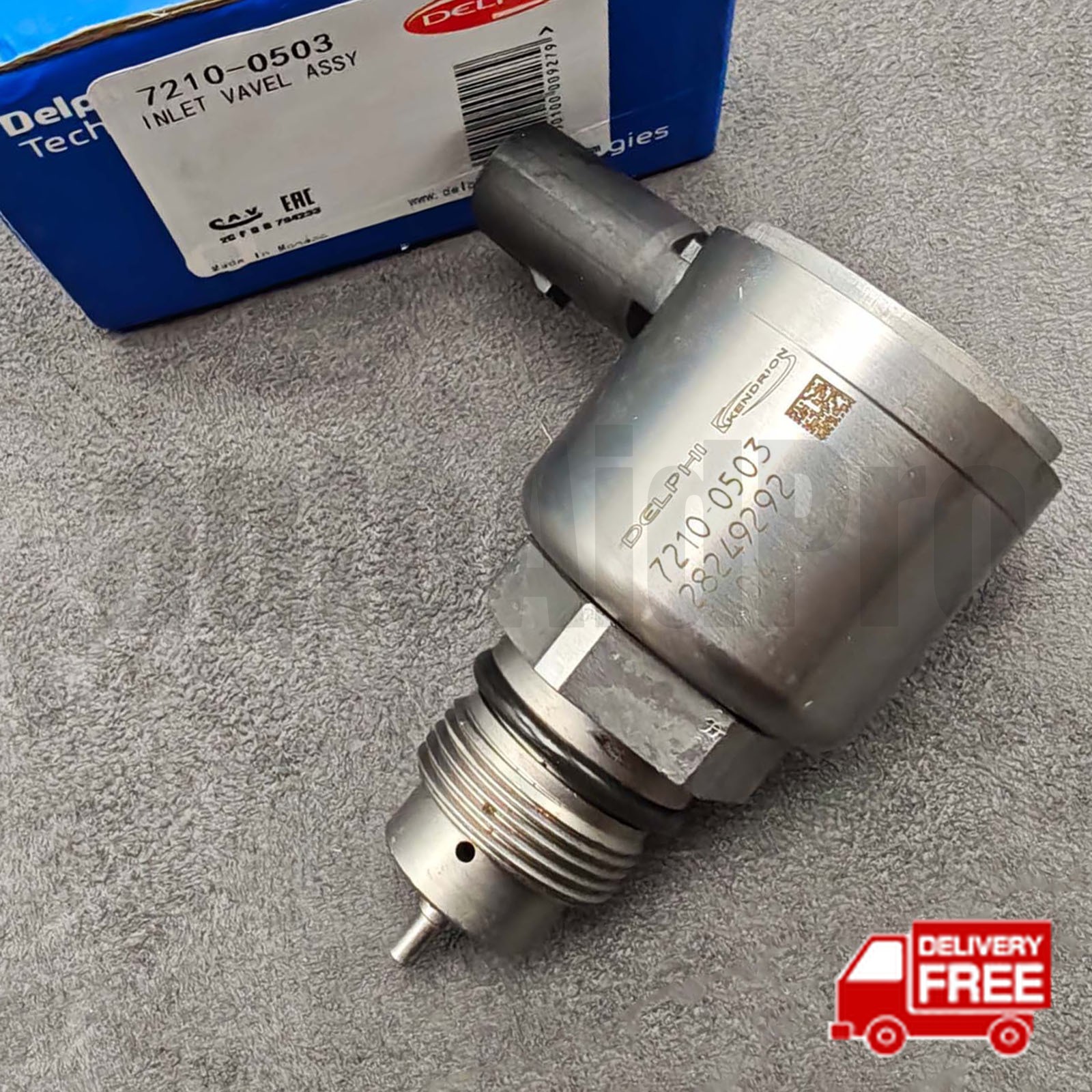 New Fuel Rail Pressure Control Valve 7210-0503 for Paccar Engine MX-13 2136382