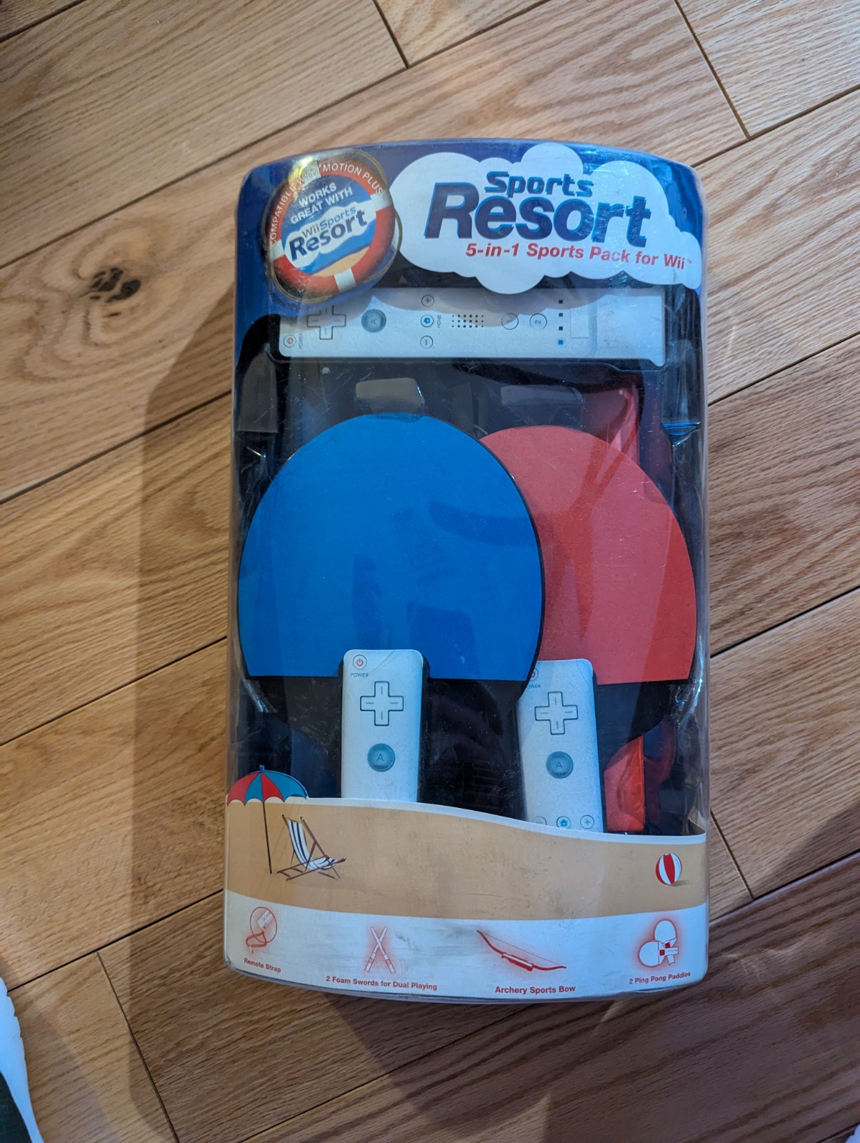 Sports Resort 5 in 1 Sports Pack for Wii - NEW Old Stock 2010 Sealed