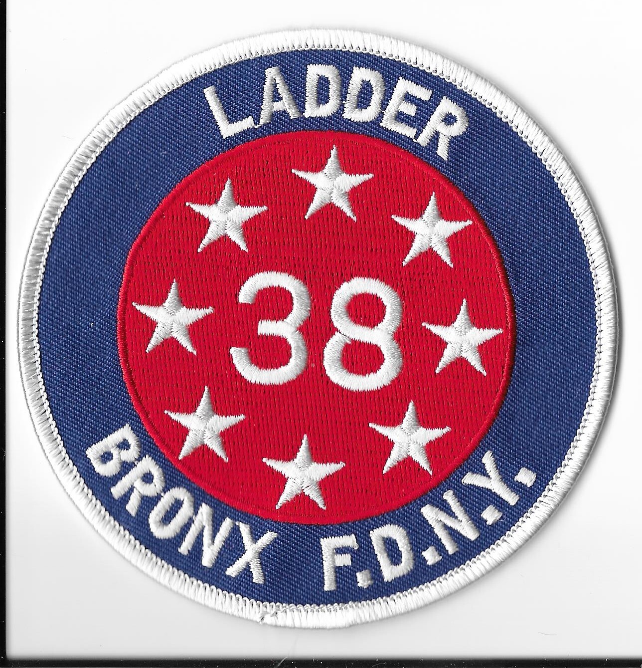 New York Fire Department (FDNY) Ladder 38 Bronx Patch V1