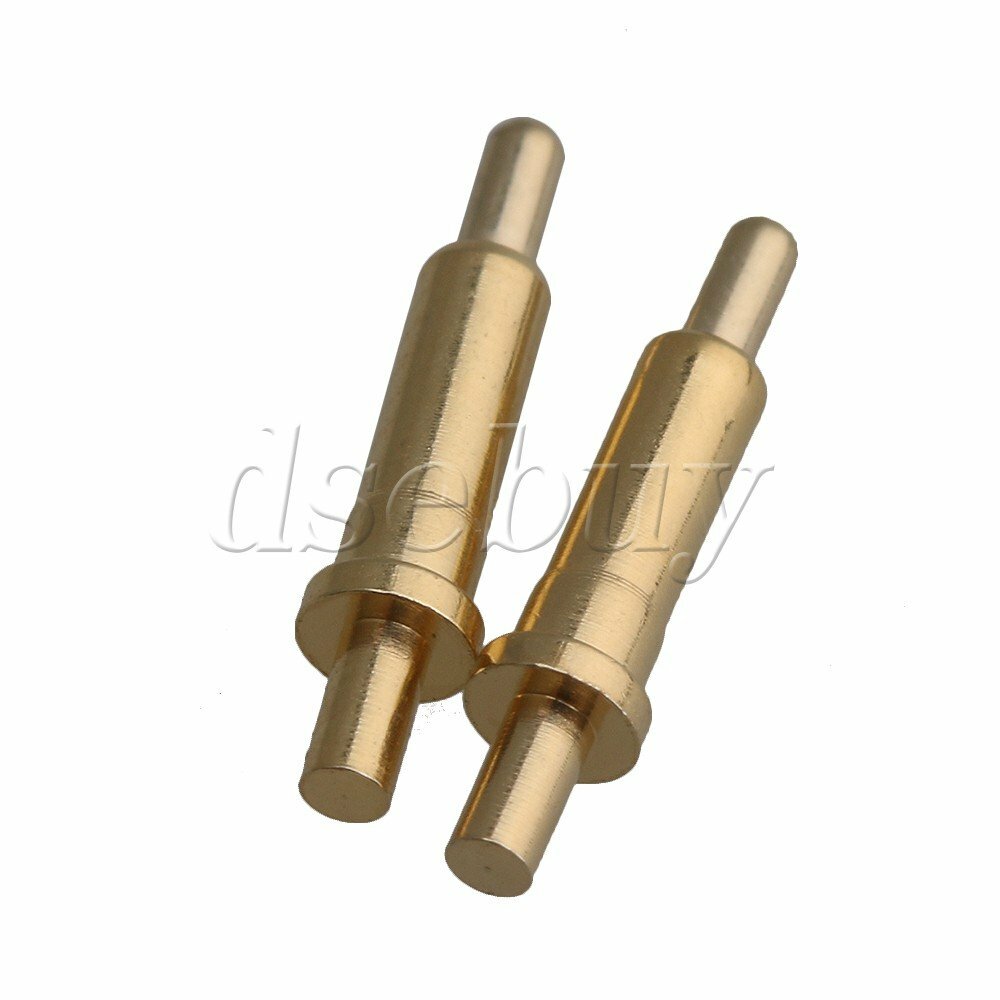 100pcs 9mm Length Spring Loaded Test Probes Pogo Pins Cusp Spear for Testing