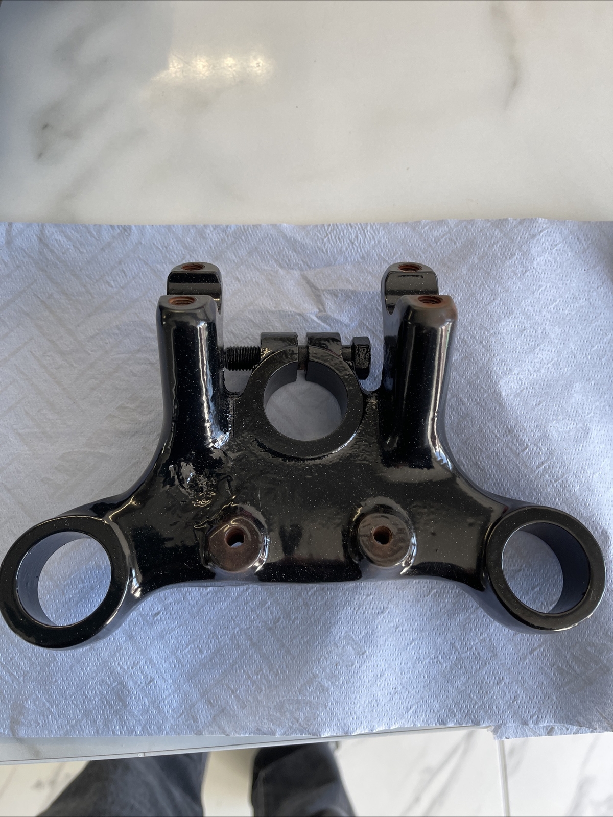 BSA C10 C11 C12 STANCHION FORK TOP YOKE 29-5171 VINTAGE MOTORCYCLE    Drw9