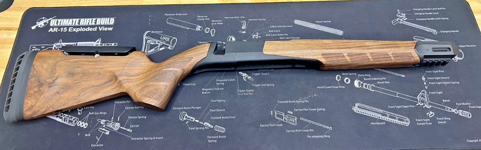 WOOX Superleggera Remington 700 LA    ! !HIGH GRADE WALNUT! !  **FREE SHIPPING**
