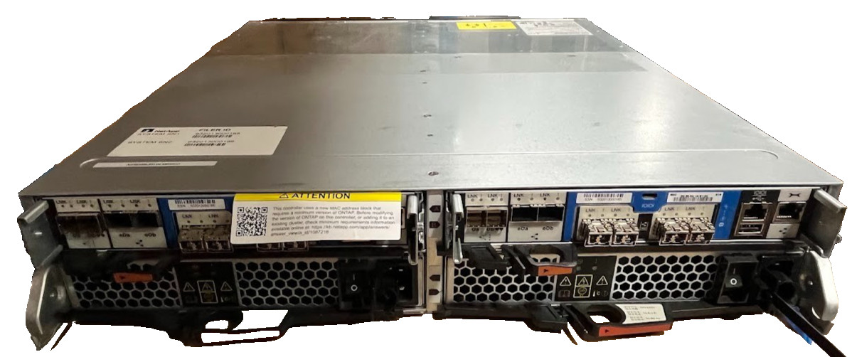NetApp FAS2720 NAJ-1502 12x 4TB X336A-R6 Dual AFF-A220A 111-04373+B0