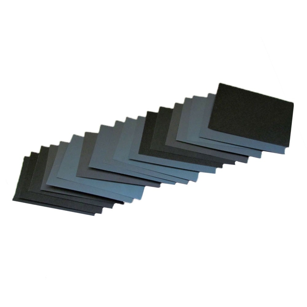 16pcs/Set Sandpaper 400 600 800 1000 1200 1500 2000 2500 Grit Grinding Polishing
