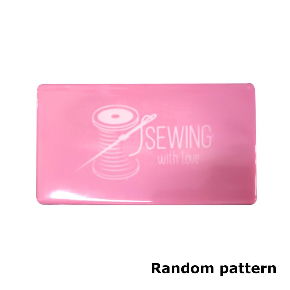 Magnetic Needle Case,Portable Knitting Pin Holder Case Random Pattern