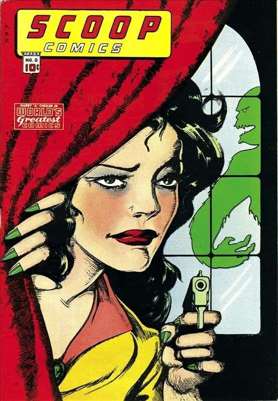 Scoop Comics #8 Photocopy Comic Book