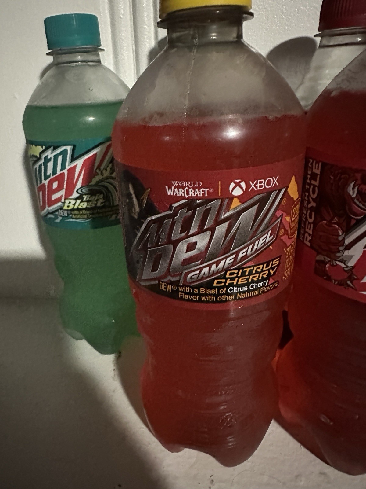 Mountain Dew Citrus Cherry FULL 20 oz Bottle