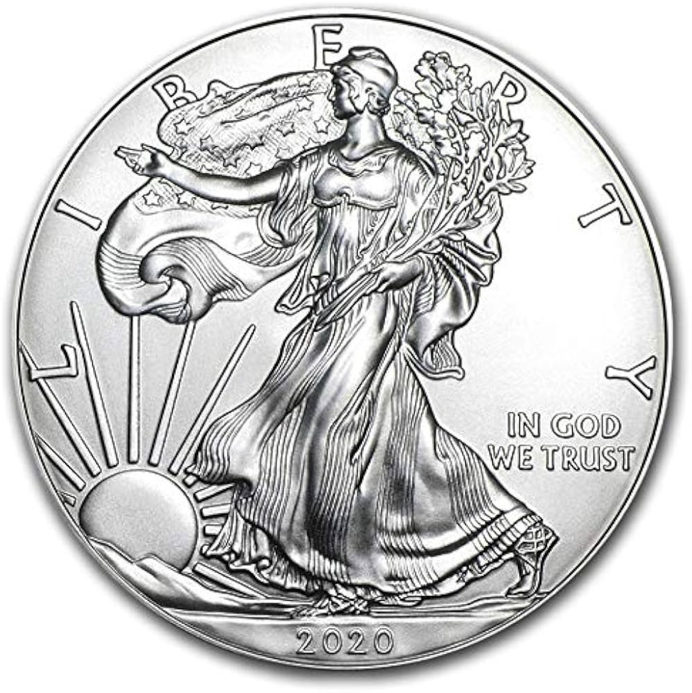 1 oz .999 American Silver Eagles 2020