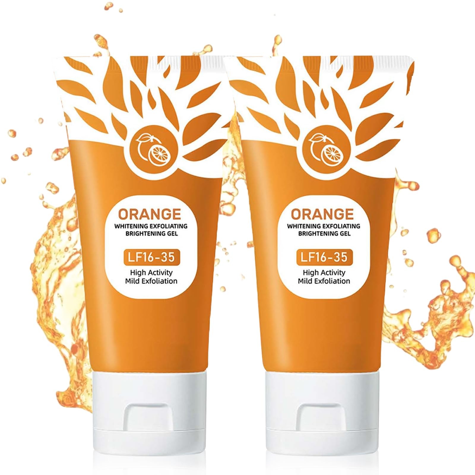 Orange Enzymes Exfoliating Gel for Face & Body Orange Exfoliating Gel Moistur...