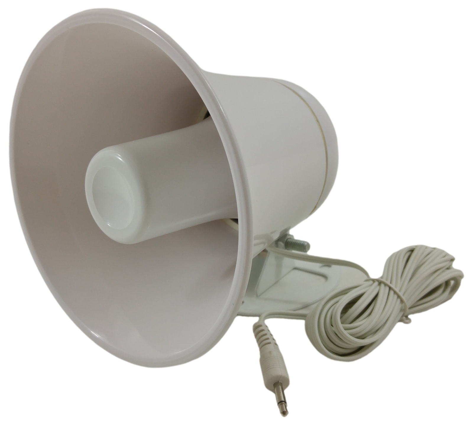 Accessories Unlimited AUPA5 CB Radio 5 Inch PA Horn Speaker - White