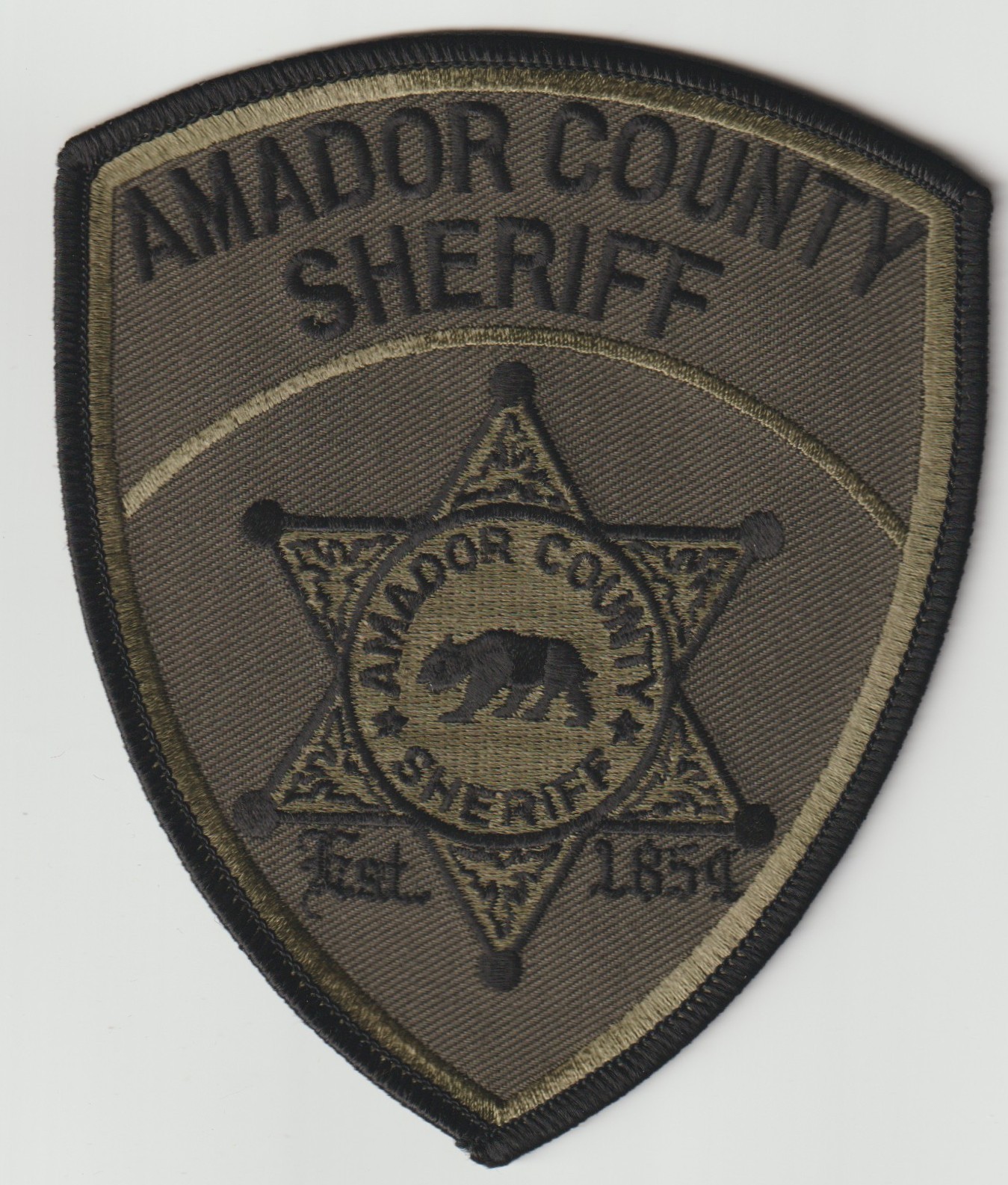 Amador County, California Sheriff - Subdued Version!