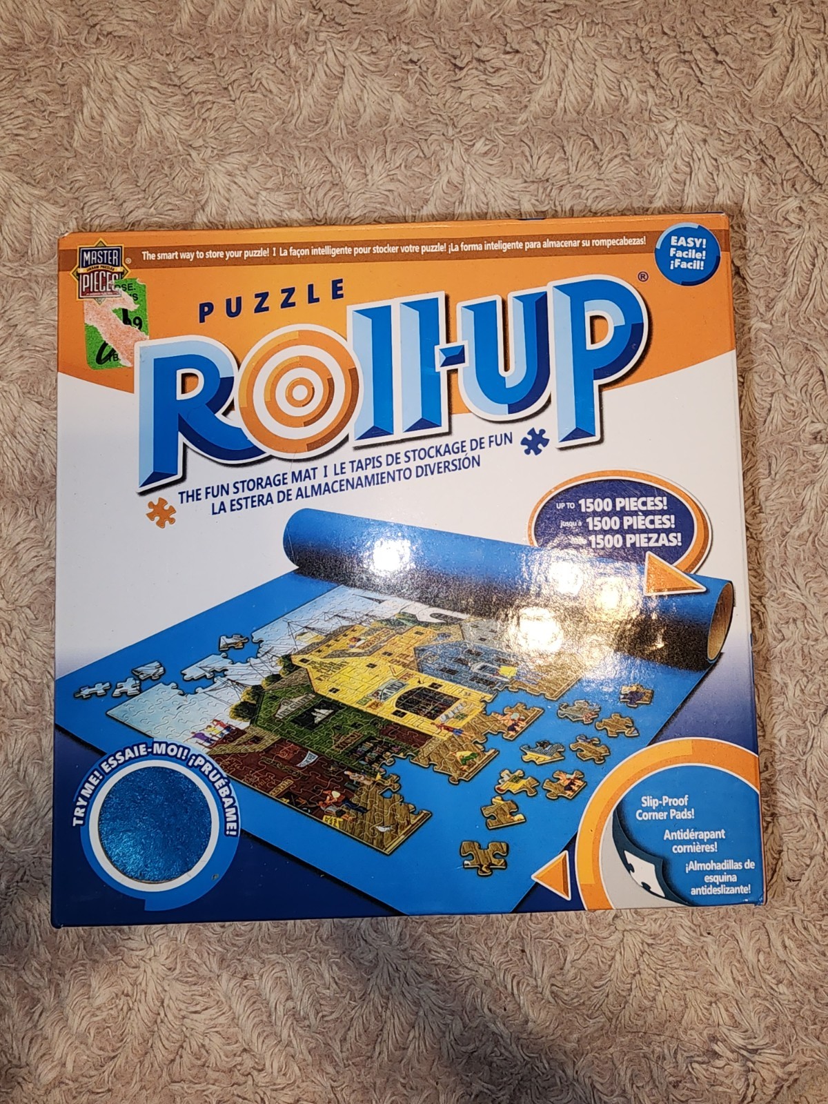 Master Pieces Jigsaw Puzzle Roll-up Storage Mat Up To 1500 Pieces
