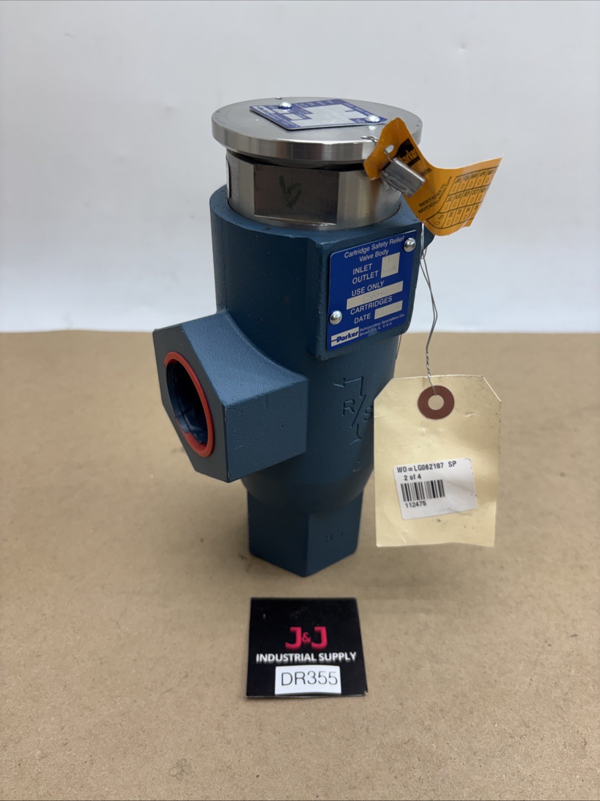 New No Box Parker - Refrigerating Specialties: 112475,SRV, CSRH4 300PSIG 1X1-1/4