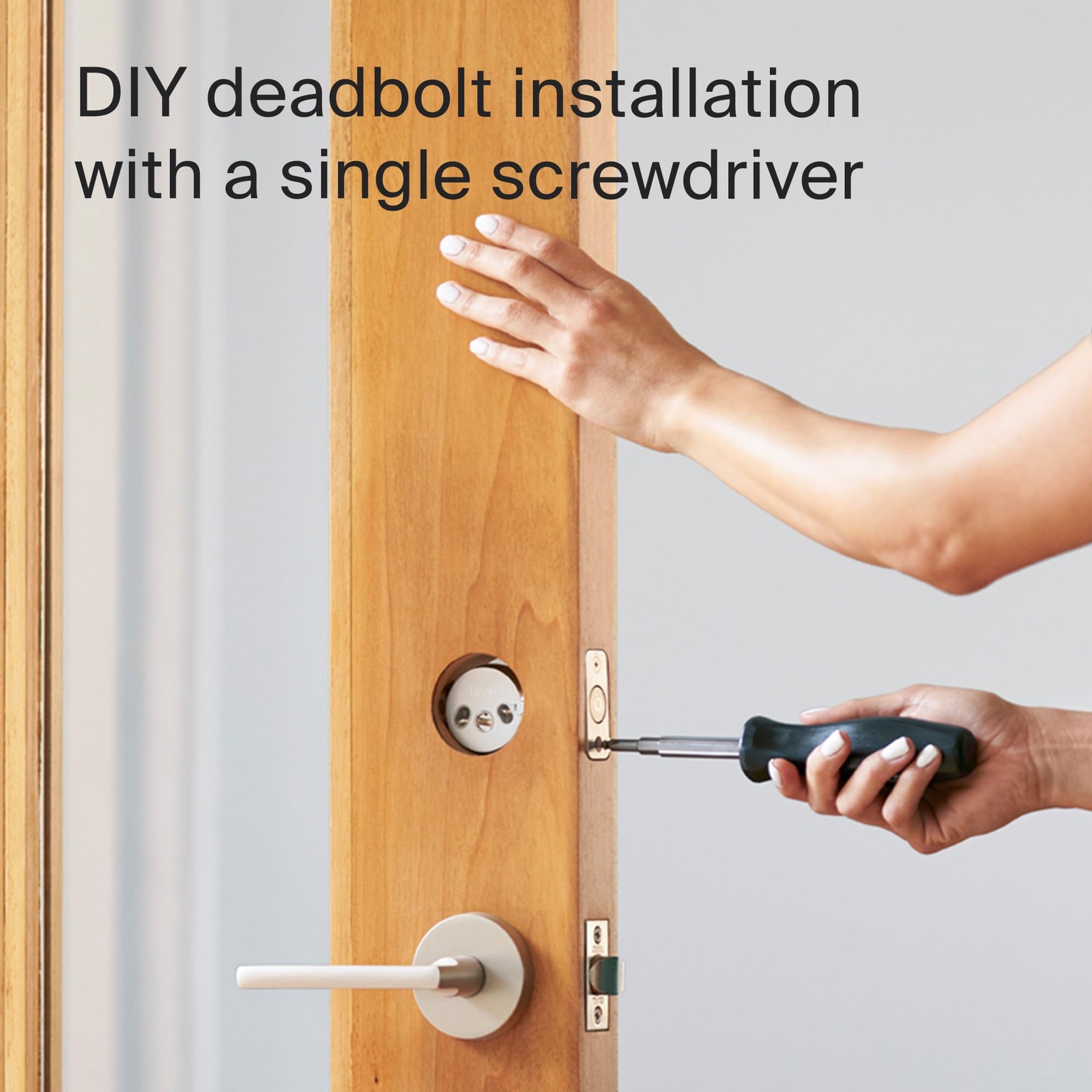 Level Lock+ Deadbolt Smart Lock - World's Smallest Smart Lock Plus Apple Home