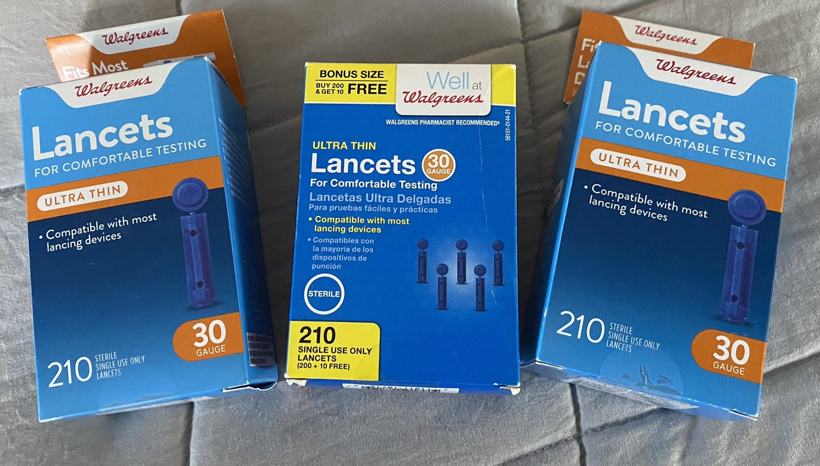 lancets 30g fine gauge