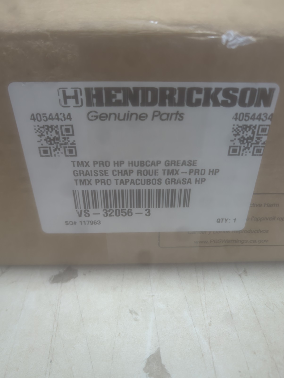 Hendrickson Pro HP Hubcap VS32056-3
