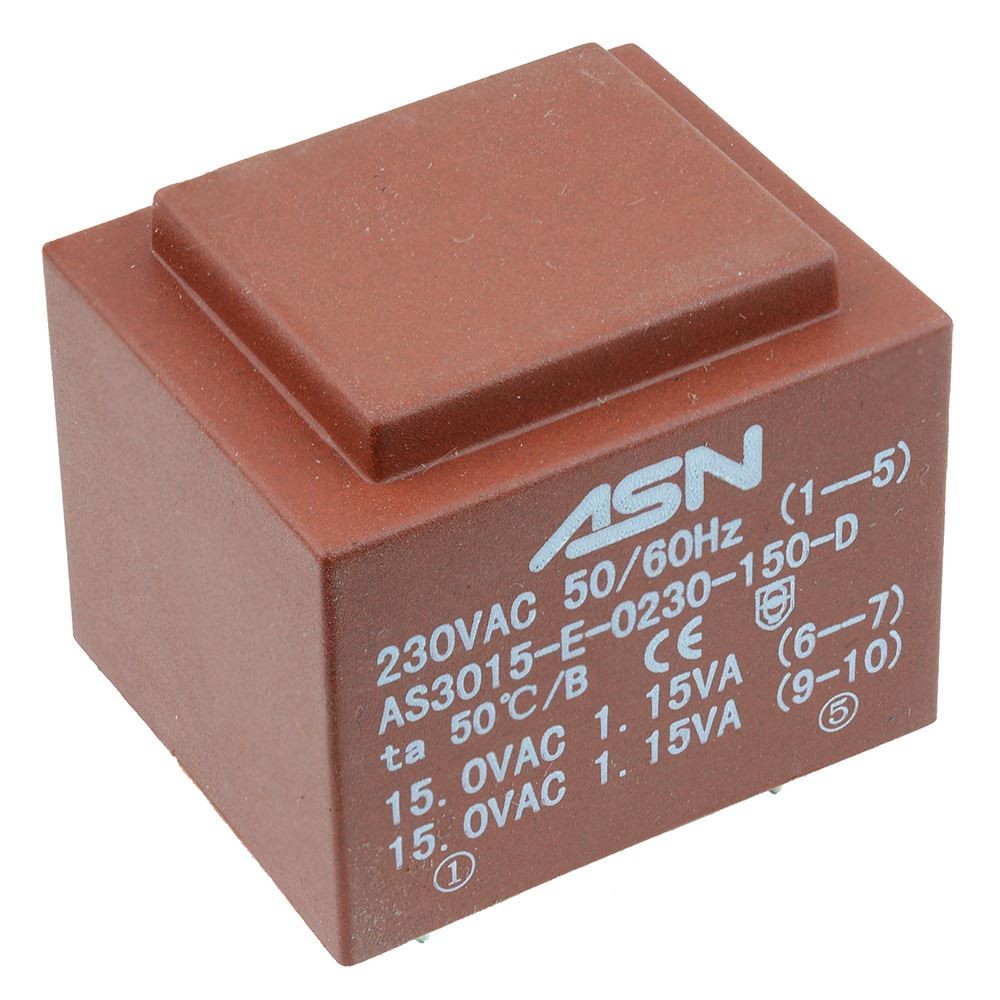 0-9V 2.3VA 230V Encapsulated PCB Transformer