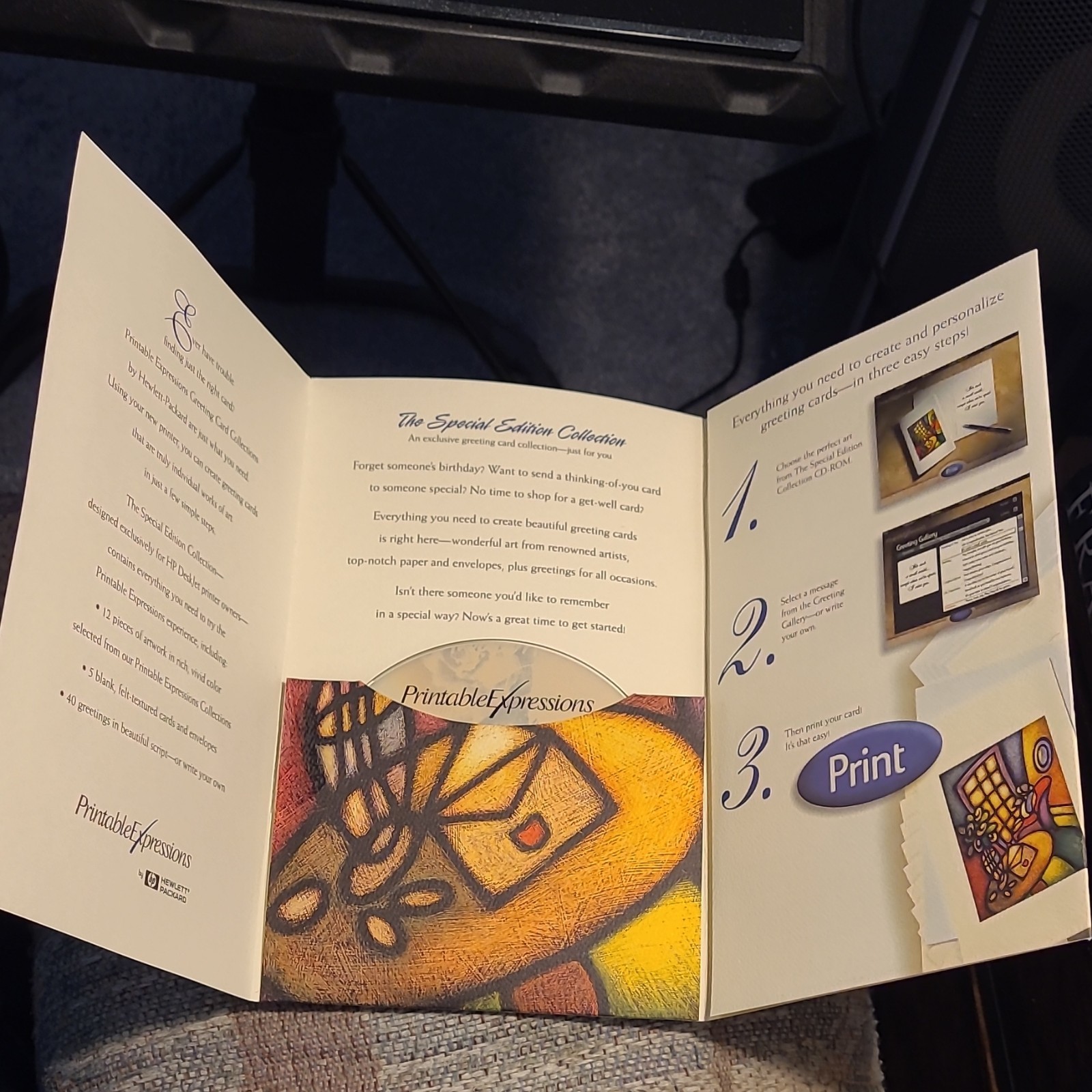 Hewlett-Packard Printable Expressions Special Edition Greeting Cards CD-ROM