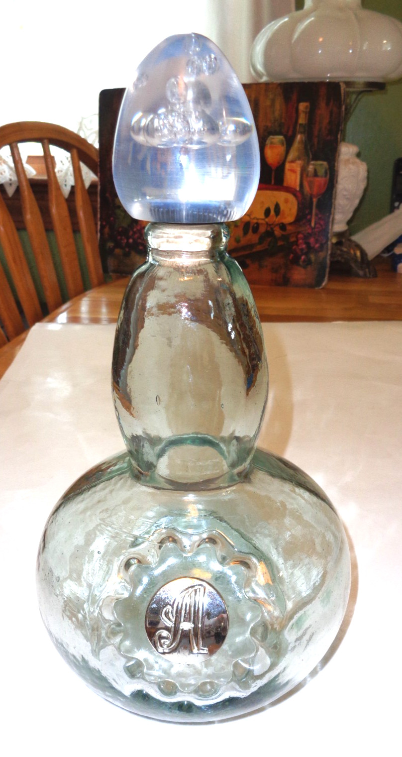 AWESOME ASOMBROSO ULTRAFINO TEQUILA SILVER LIMITED EDITION BOTTLE w/STOPPER