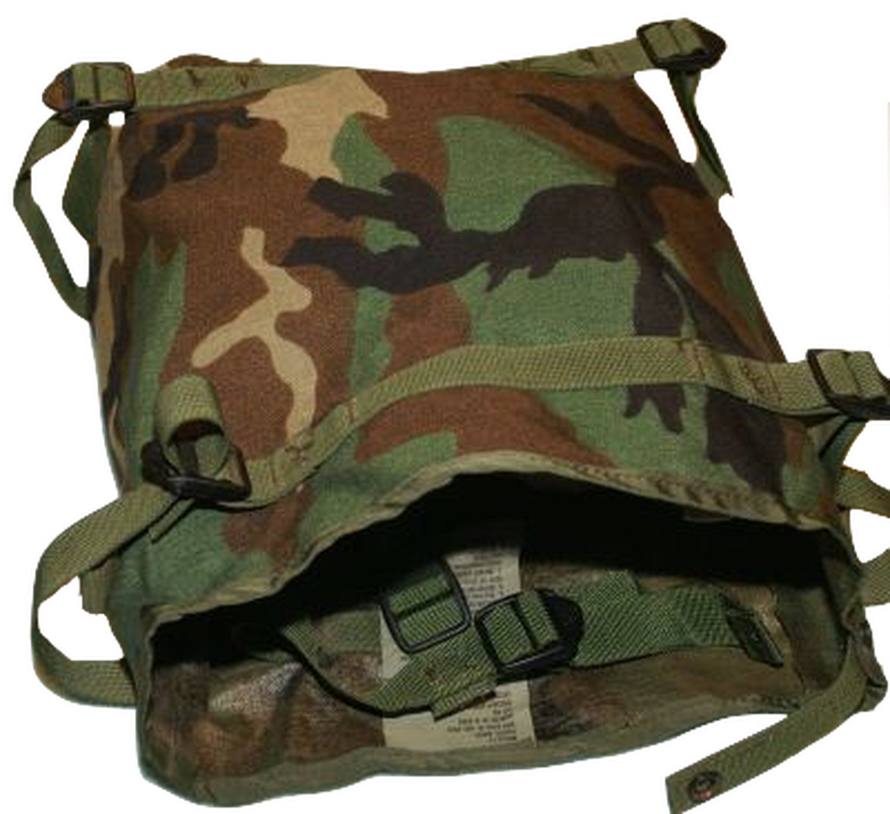 MOLLE II Woodland Radio Bag