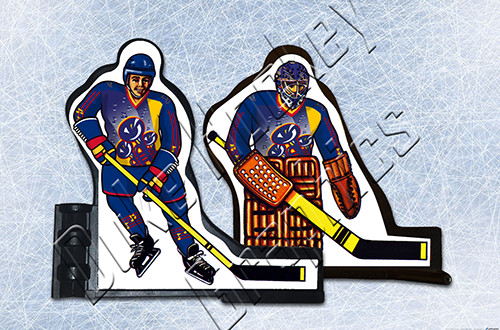 NHL St. Louis Blues 1997 Unused Alternate PEEL-OFF vinyl decals Coleco compatibl