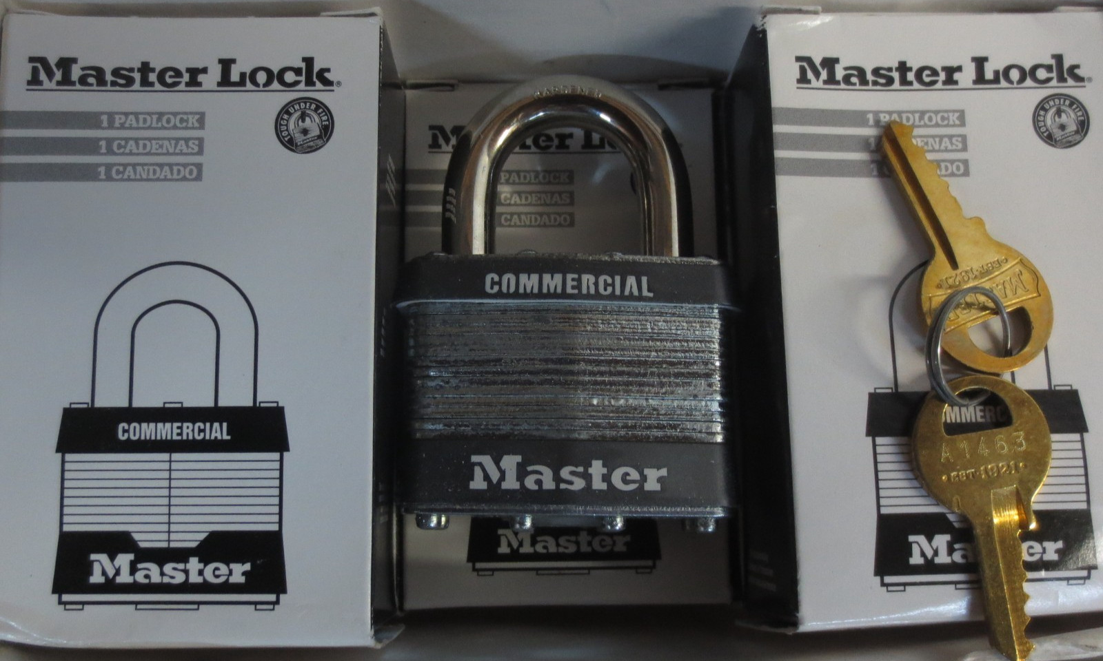 MasterLock 5KAA1463 #5KA Padlock keyed alike - 2 OR 6 LOCKS