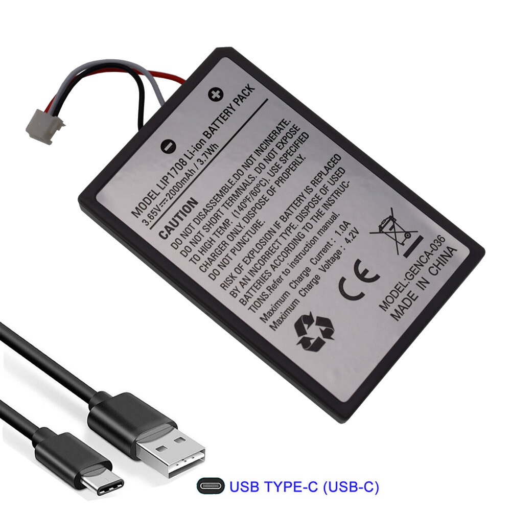 3.65v Replacement Battery PACK For Sony PS5 Playstation 5 Controller +USB Cable
