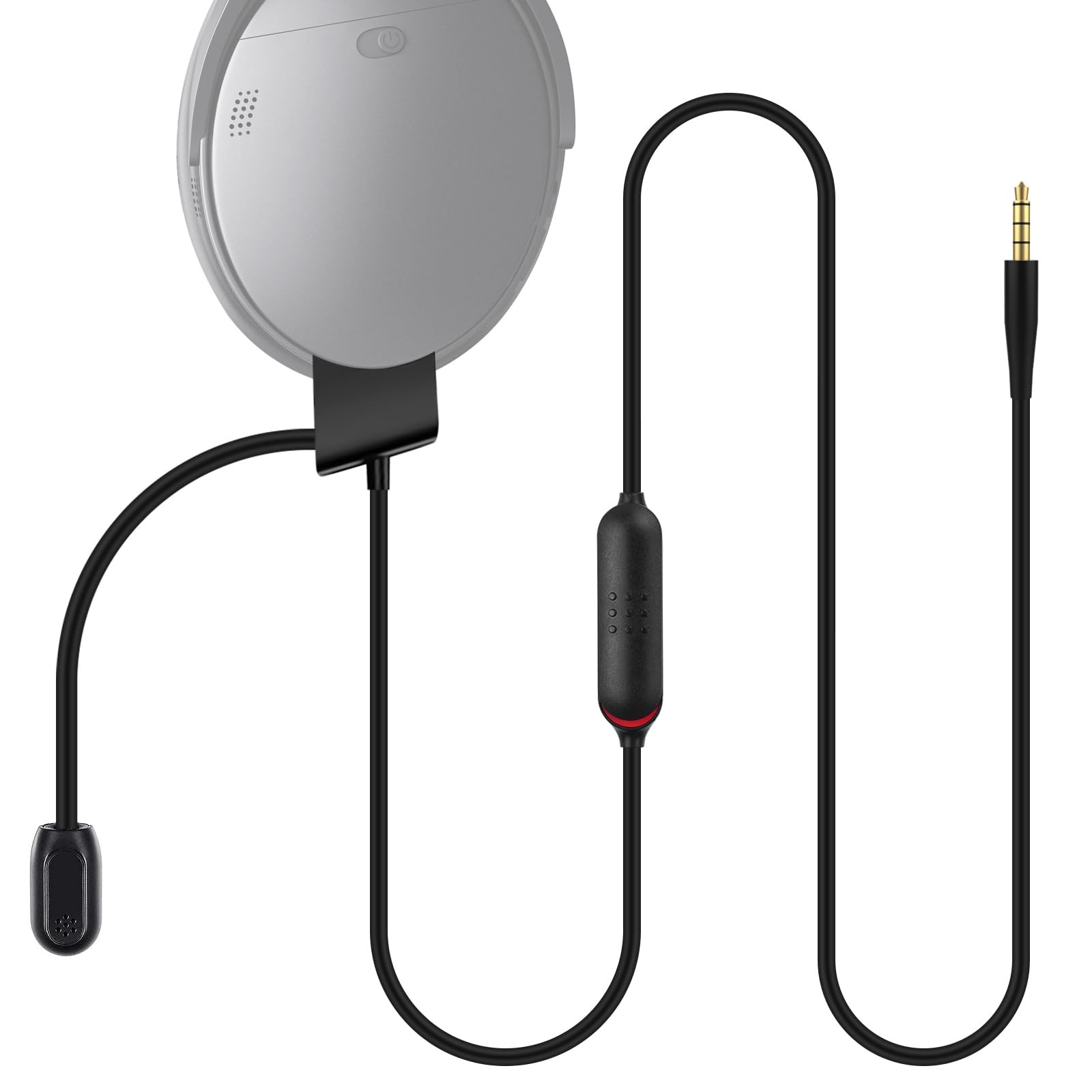 QC35 Boom Microphone with Bose QC35 & QC35 II Headphones, Boom Gaming Microph...