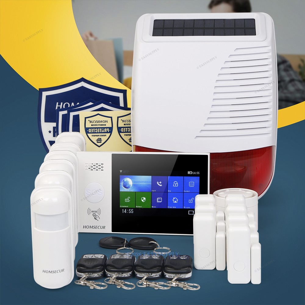 HOMSECUR Intruder System Home Office Store Wireless WIFI Security Alarm System