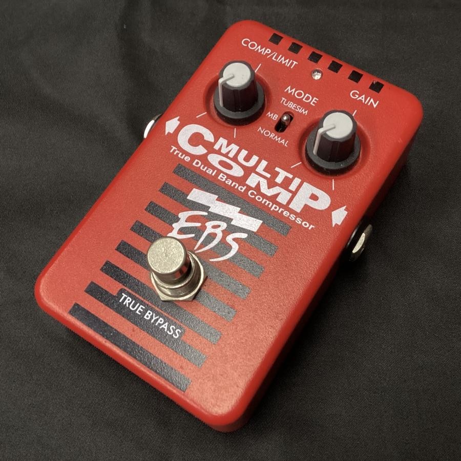 EBS MULTI COMP Vermilion (Limited Color) Used Bass Guitar Effects Pedal