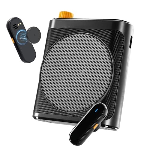 Voice Amplifier for Teachers with Wireless Magnetic Lavalier BLACK-M29-US