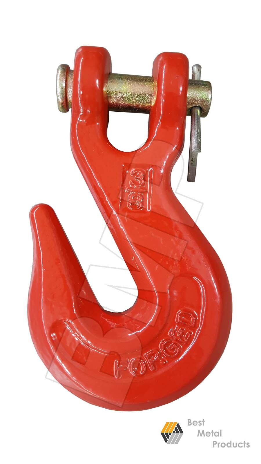 (10) 3/8“ Grab Hook Pin Transport G70 Wrecker Chain Flatbed Tie Down 0900124