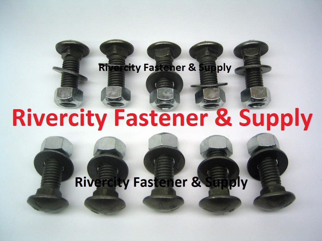BOSS PLOW / SNOWPLOW CUTTING EDGE BOLTS - BOLT KIT 5/8-11X2  WITH NUTS BAX00096