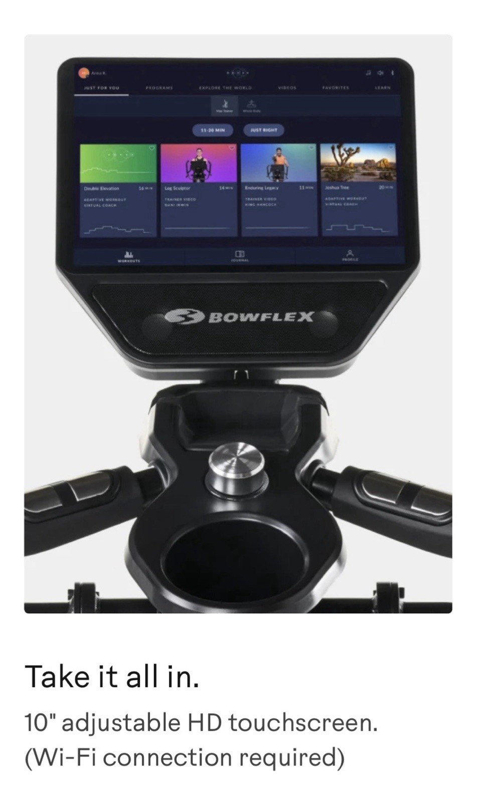 Bowflex M9 Max Trainer EXCELLENT condition. Lightly Used. $2000 new.