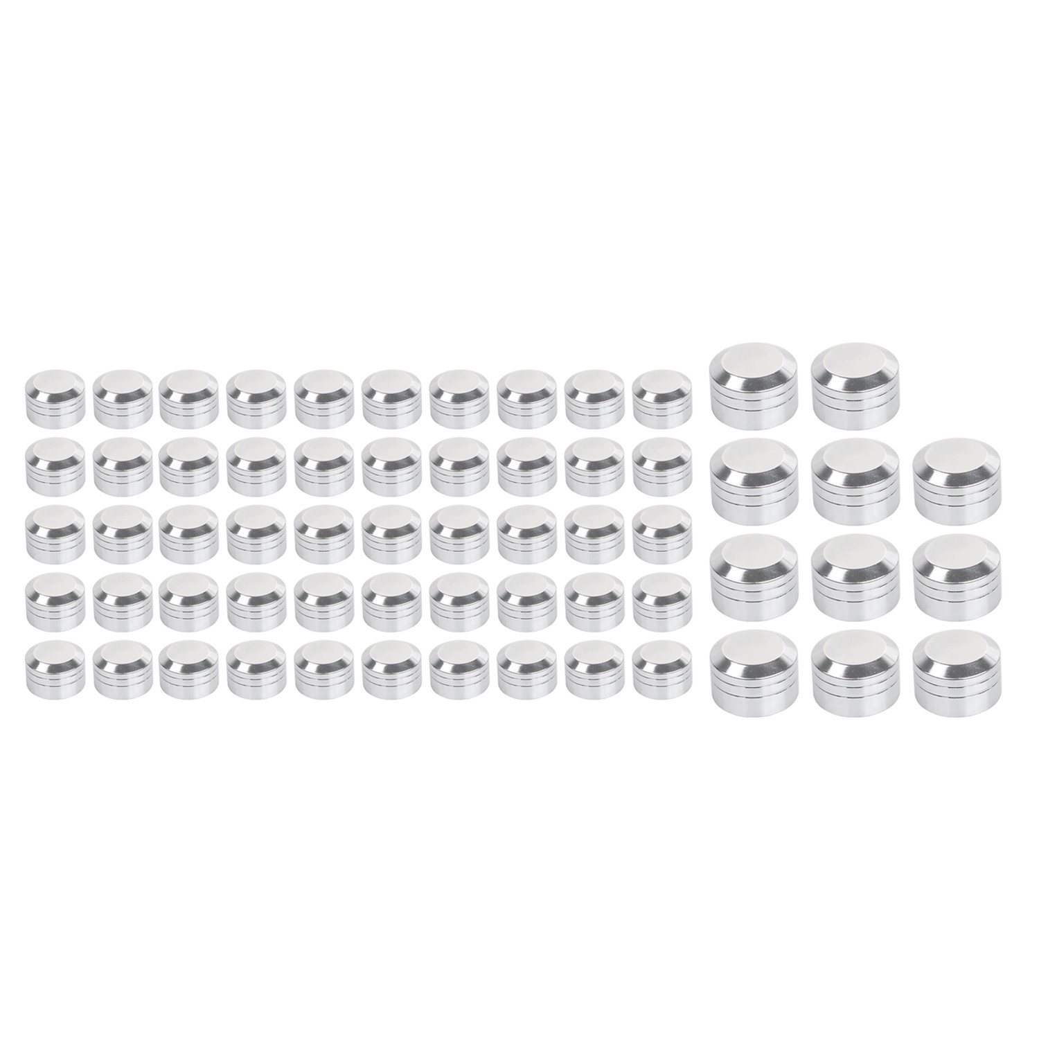 Chrome CNC Engine Topper Bolt Covers For Harley Blackline Softail Springer FXS