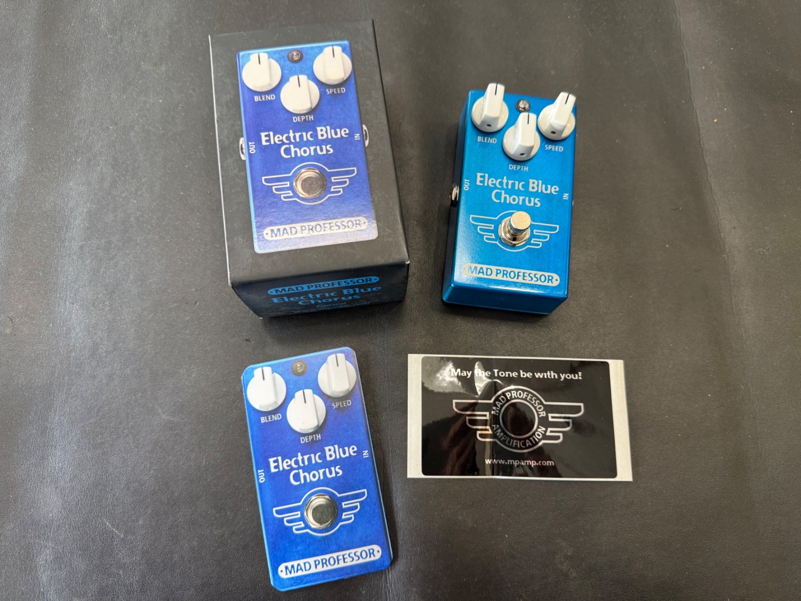 Mad Professor Electric Blue Chorus Pedal- New Old Stock- Brand new!