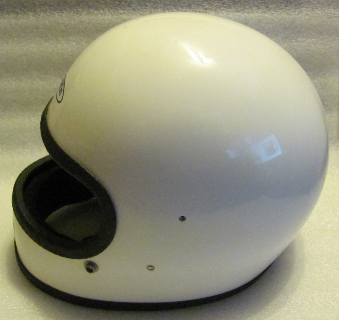RARE VINTAGE 1970's GRIFFIN MOTORSPORT RACE FULL FACE CRASH HELMET ORIGINAL OEM