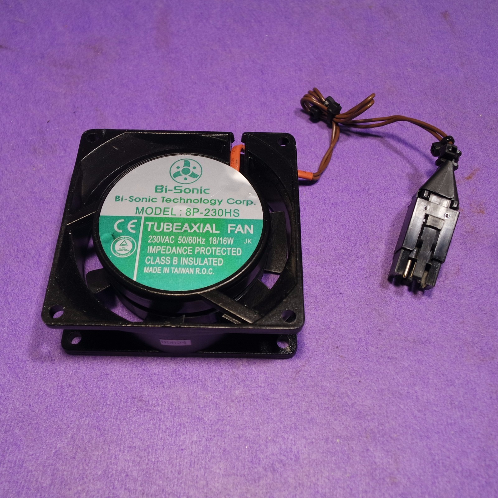 BI-SONIC 8P-2302H TUBEAXIAL FAN , USED