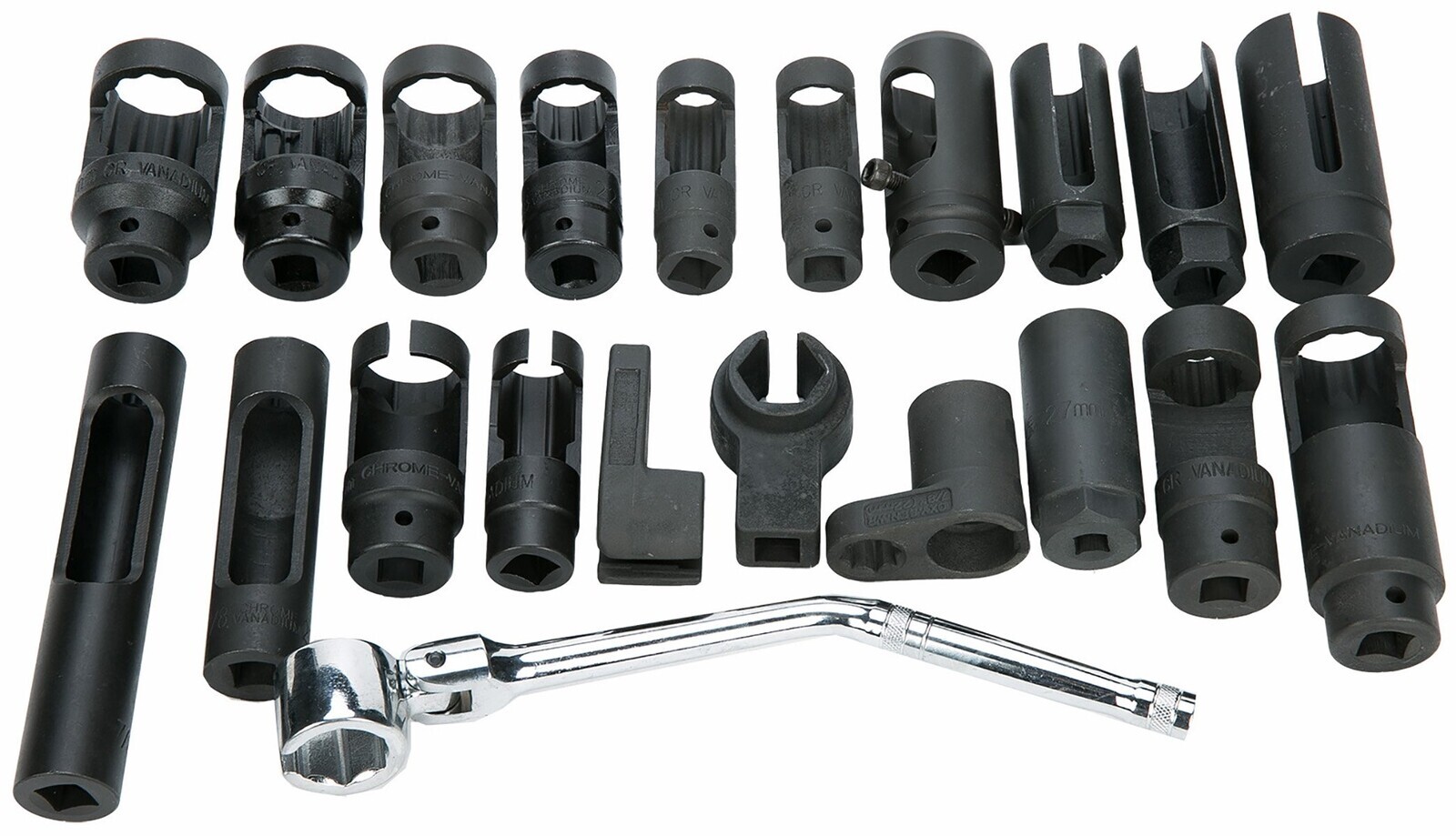 21pc Oxygen O2 Sensor Socket Set Oil Pressure Sending Unit Socket Removal Tools