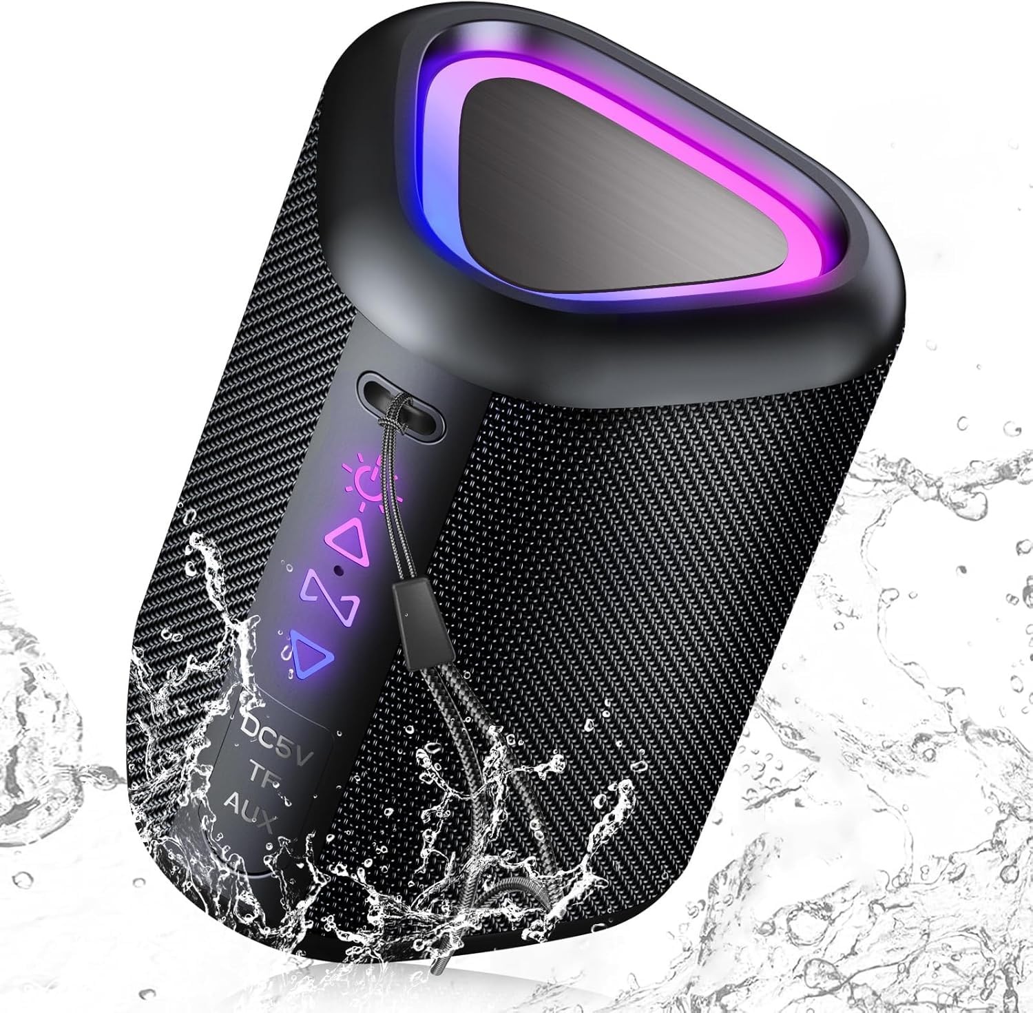 aowoka Bluetooth Speaker, 2025 Portable Wireless Speakers 1 Classic Black