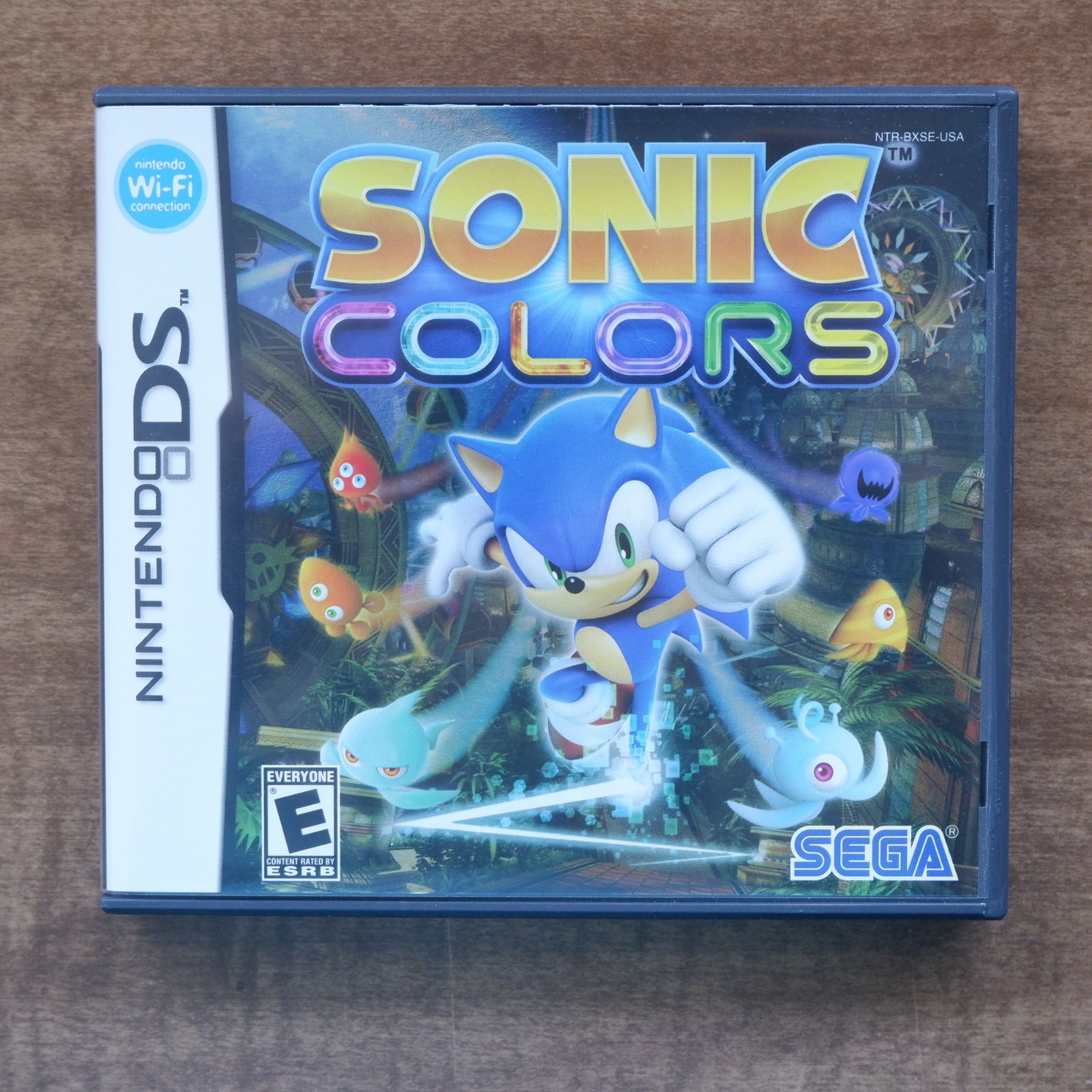 Nintendo Ds Case & Manual ONLY - Sonic Colors