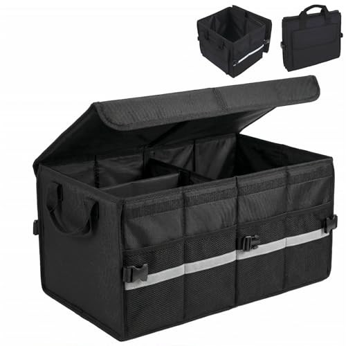 Car Trunk Organizer, A Foldable Car Trunk Storage Organizer Designed For All