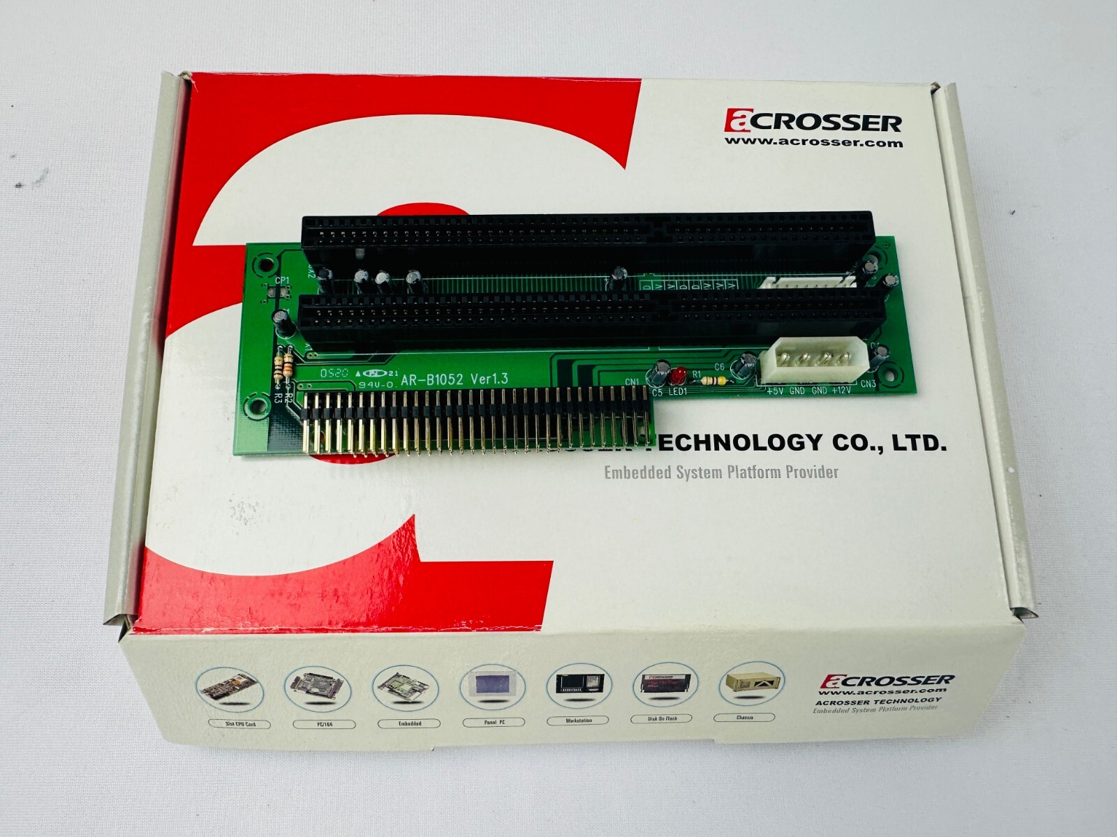 Acrosser AR-B1052  PC/104 to ISA Transfer Board