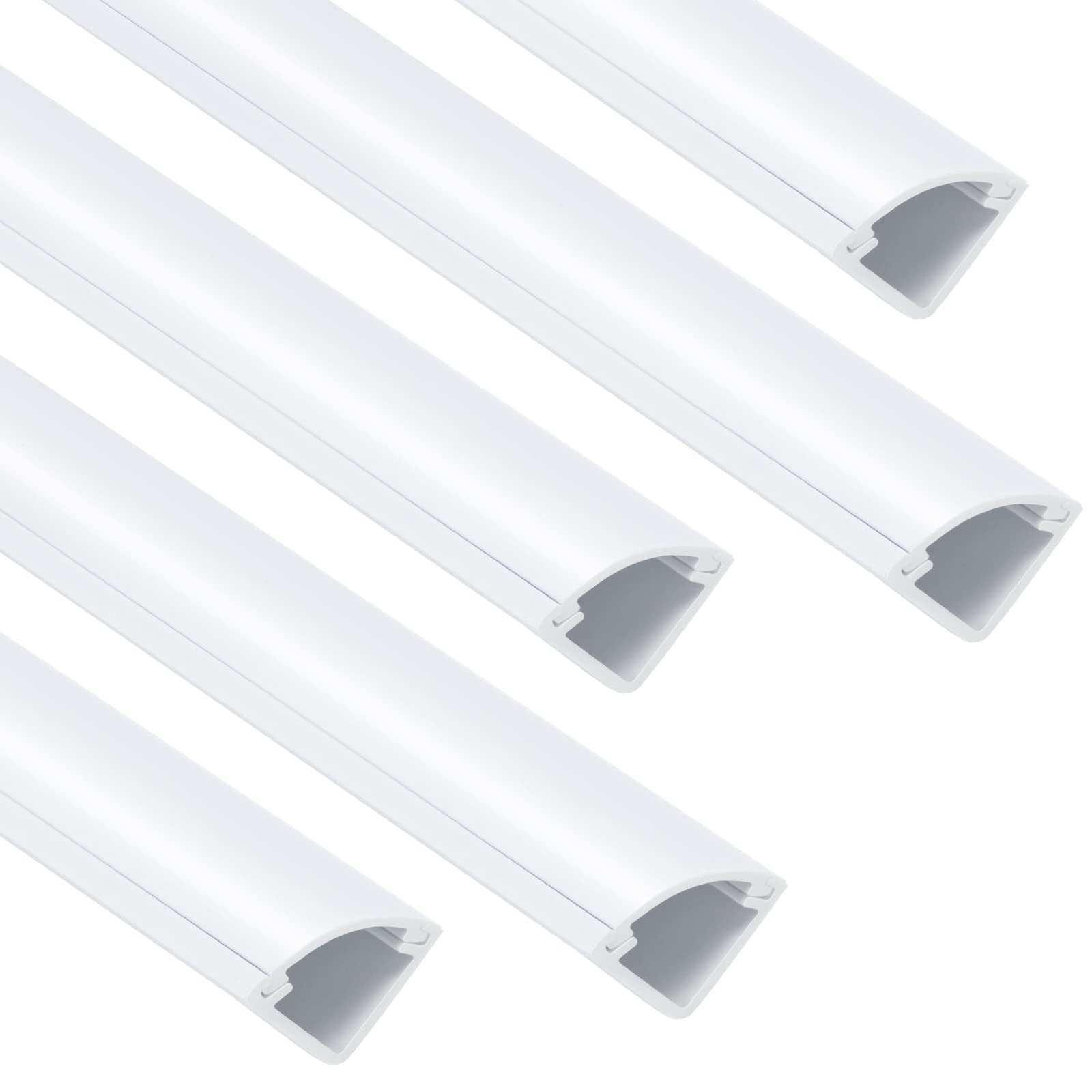 85in Corner Cable Concealer Corner Cord Hider for One Cord Wire Covers for