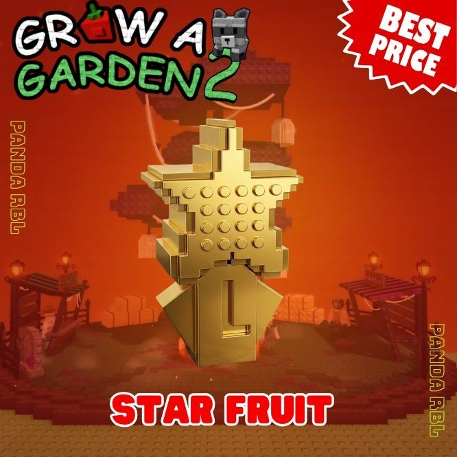 CHEAPEST 🔥Grow a Garden 2 🔥 STAR FRUIT SEED - Delivery!