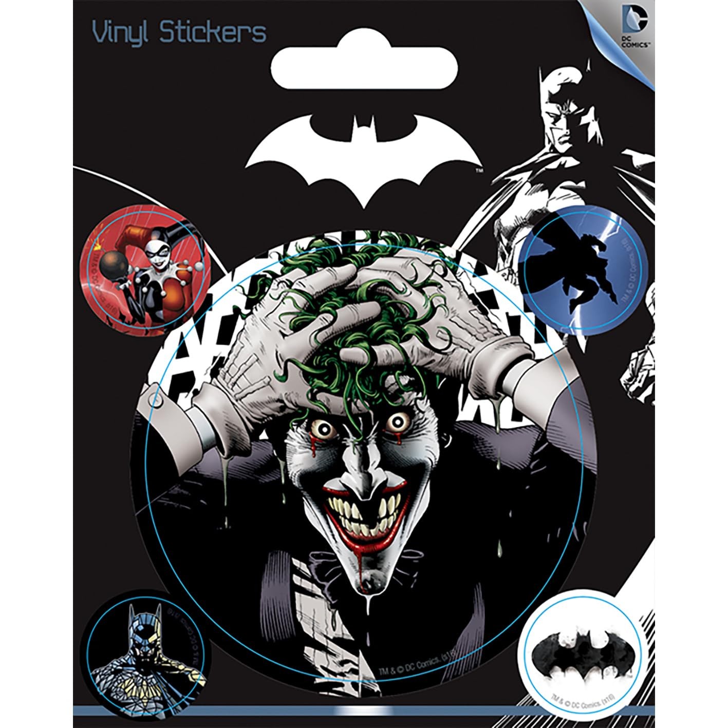 Pyramid International DC Comics (Batman) Vinyl Stickers, Paper, Multi-Colour, 10